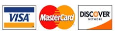 Radon Safety and Liability Protection LLC accepts MasterCard, Visa and American Express